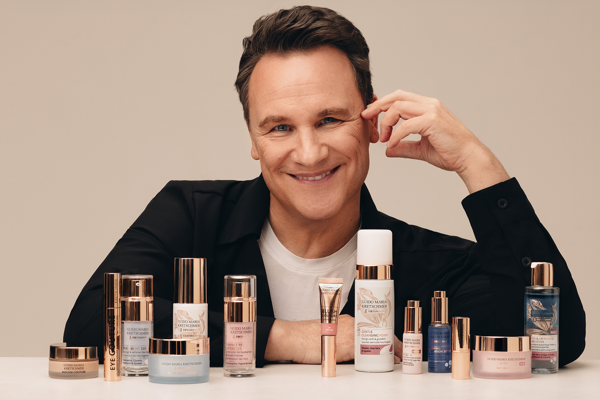 Guido Maria Kretschmer und ROSSMANN launchen exklusive Kosmetik-Brand