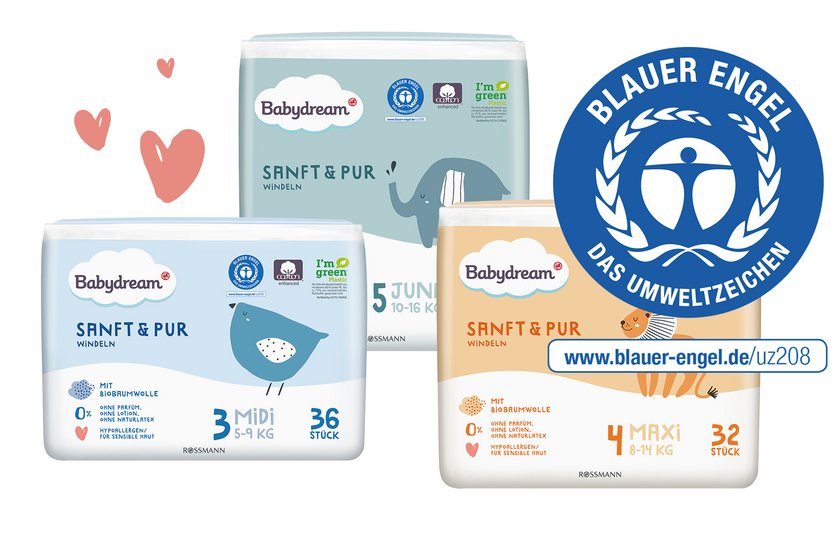 babydream Sanft und Pur Windeln Presse Dirk Rossmann GmbH