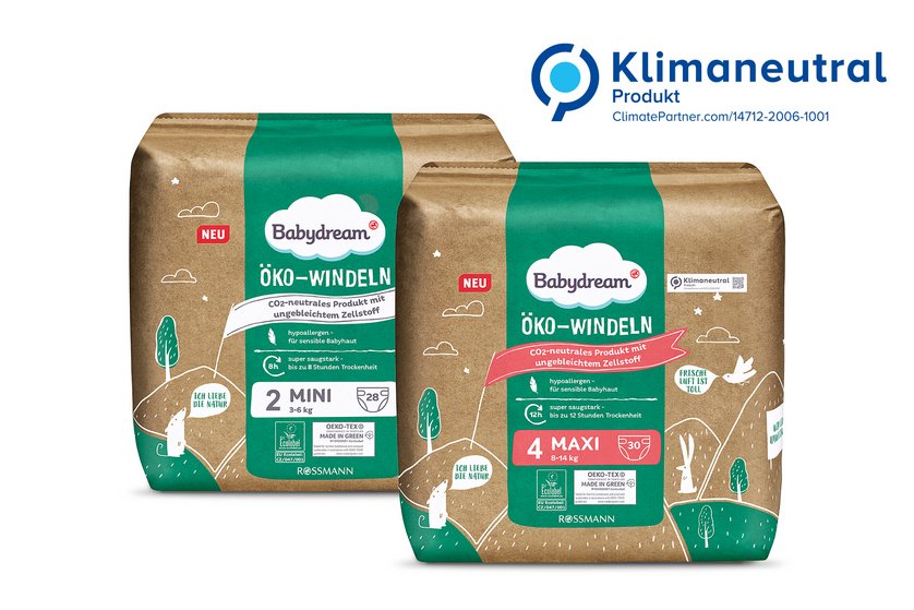 Babydream Öko Windeln Papierverpackung Presse Dirk Rossmann GmbH