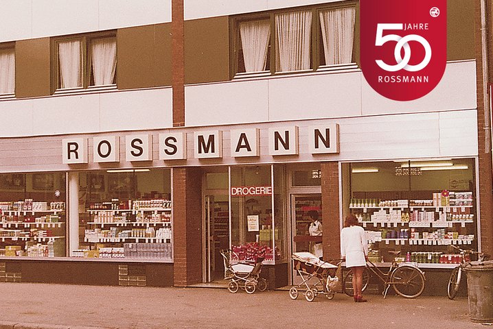 Unternehmensgeschichte | Dirk Rossmann GmbH